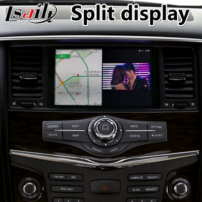 Lsailt Android Multimedia Interface dla Nissan Patrol Y62 z bezprzewodowym Carplay