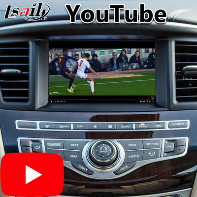 Skrzynka interfejsu nawigacyjnego Lsailt Android Carplay dla Infiniti JX35 z NetFlix Yandex Waze
