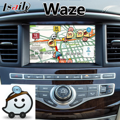 Skrzynka interfejsu nawigacyjnego Lsailt Android Carplay dla Infiniti JX35 z NetFlix Yandex Waze