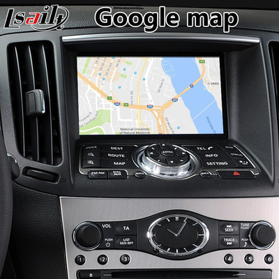 Interfejs Android Carplay dla Infiniti G37 z nawigacją GPS Android Auto NetFlix