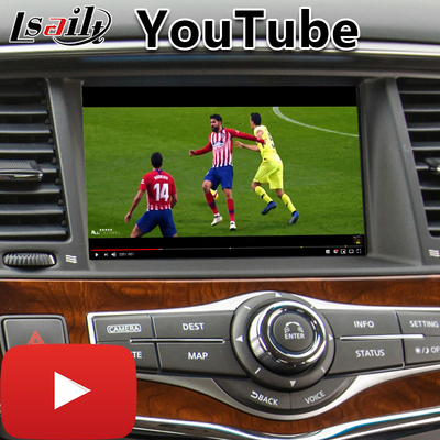 Multimedialny interfejs nawigacyjny Android dla Infiniti QX80 z bezprzewodowym Android Auto Carplay