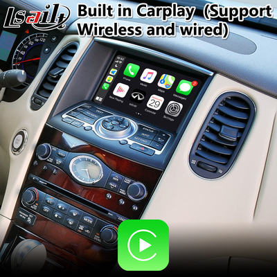 Multimedialny interfejs wideo Lsailt Android dla Infiniti EX35 z bezprzewodowym systemem Carplay android auto