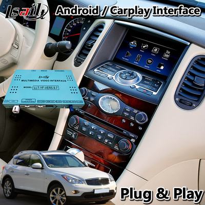 Multimedialny interfejs wideo Lsailt Android dla Infiniti EX35 z bezprzewodowym systemem Carplay android auto