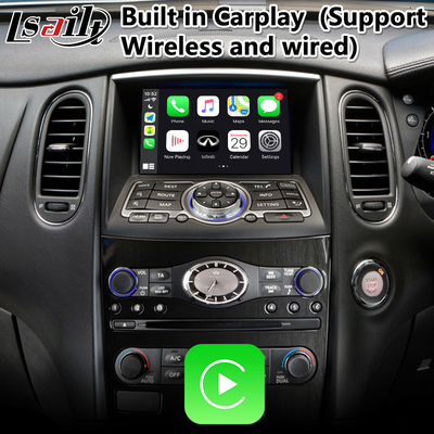 Interfejs Lsailt Android Carplay dla Infiniti EX30D EX35 EX37 z bezprzewodowym Android Auto