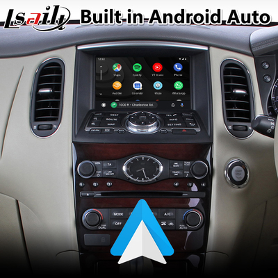 Interfejs Lsailt Android Carplay dla Infiniti EX37 z nawigacją GPS NetFlix Yandex