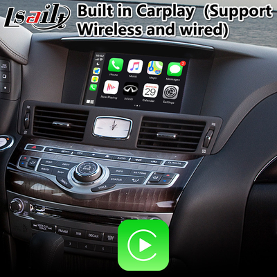 Interfejs multimedialny Lsailt Carplay Android dla Infiniti M37S M37 M35 M45 z NetFlix Yandex