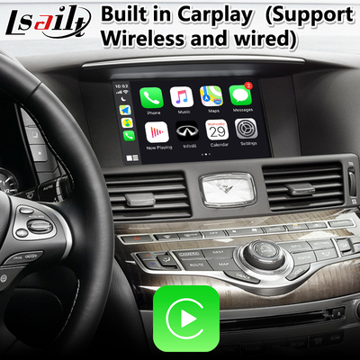 Lsailt Android Multimedia Interface Box dla Infiniti Q70 z bezprzewodowym Androidem Auto Carplay