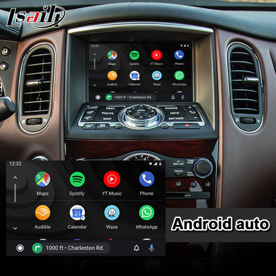 Lsailt Infiniti Carplay Box, interfejs nawigacji GPS Android dla QX50 z bezprzewodowym androidem auto
