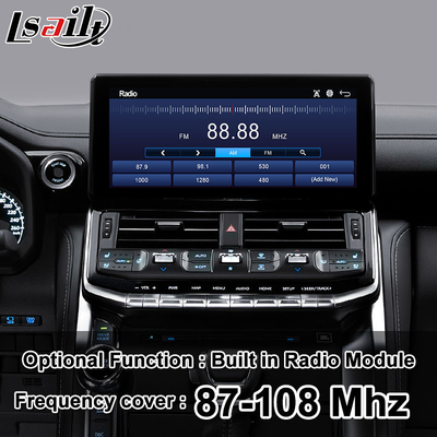 Interfejs Lsailt Android Carplay dla Toyota Land Cruiser LC300 VXR Sahara 2021-obecnie