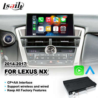 Bezprzewodowy interfejs Android Auto Carplay dla Lexus NX300H NX200T NX 300h 2014-2017