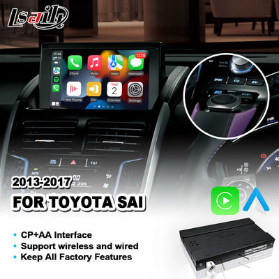 Bezprzewodowy CP AA Android Auto Carplay Interface dla Toyaty SAI G S AZK10 2013-2017