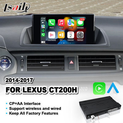 Android Auto Carplay Interface dla Lexus CT200H CT 200h Sterowanie myszą 2014-2017