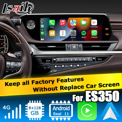 Lexus ES300h ES350 ES250 ES200 Android 13 interfejs wideo carplay android auto