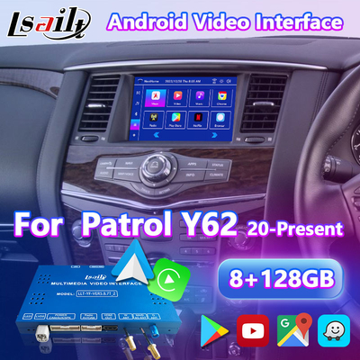 Lsailt Android Multimedia Video Interface for 2020-Present Nissan Patrol Y62 Australijska wersja